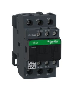 Stycznik LC1D38FE7, 3bieg-3NO, 38A w AC3, 18.5kW, cewka 115V 50/60Hz, styki pom. 1NO+1NC