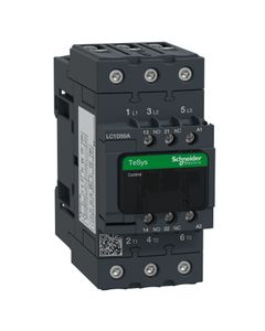 Stycznik LC1D50AD7, 3bieg-3NO, 50A w AC3, 22kW, cewka 42V 50/60Hz, styki pom. 1NO+1NC