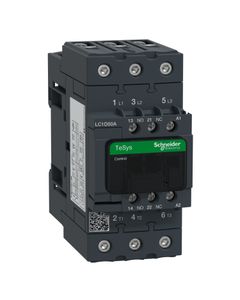 Stycznik LC1D50AE7, 3bieg-3NO, 50A w AC3, 22kW, cewka 48V 50/60Hz, styki pom. 1NO+1NC