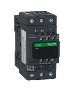 Stycznik LC1D50AED, 3bieg-3NO, 50A w AC3, 22kW, cewka 48V DC, styki pom. 1NO+1NC