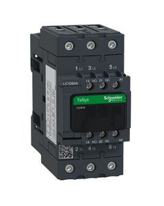 Stycznik LC1D65AB7, 3bieg-3NO, 65A w AC3, 30kW, cewka 24V 50/60Hz, styki pom. 1NO+1NC