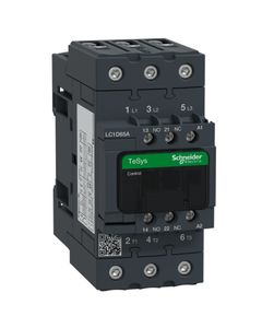 Stycznik LC1D65AD7, 3bieg-3NO, 65A w AC3, 30kW, cewka 42V 50/60Hz, styki pom. 1NO+1NC