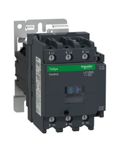 Stycznik LC1D65BD, 3bieg-3NO, 65A w AC3, 30kW, cewka 24V DC, styki pom. 1NO+1NC