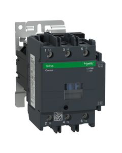 Stycznik LC1D80BD, 3bieg-3NO, 80A w AC3, 37kW, cewka 24V DC, styki pom. 1NO+1NC