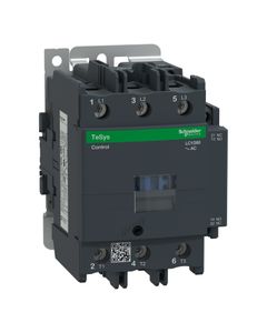 Stycznik LC1D80M7, 3bieg-3NO, 80A w AC3, 37kW, cewka 220V 50/60Hz, styki pom. 1NO+1NC