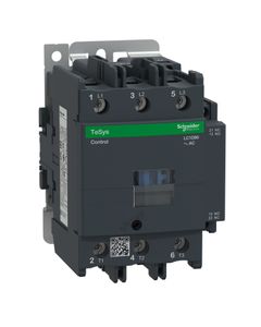 Stycznik LC1D80P7, 3bieg-3NO, 80A w AC3, 37kW, cewka 230V 50/60Hz, styki pom. 1NO+1NC