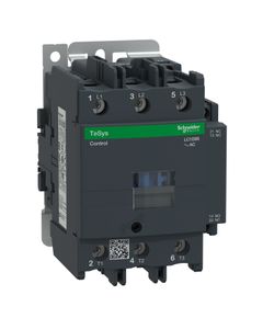 Stycznik LC1D95V7, 3bieg-3NO, 95A w AC3, 45kW, cewka 400V 50/60Hz, styki pom. 1NO+1NC
