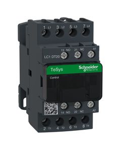 Stycznik LC1DT20P7, 4bieg-4NO, 20A w AC1, cewka 230V 50/60 Hz, styki pom. 1NO+1NC