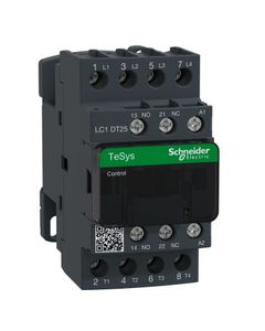 Stycznik LC1DT25B7, 4bieg-4NO, 25A w AC1, cewka 24V 50/60 Hz, styki pom. 1NO+1NC