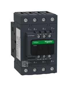 Stycznik LC1DT60AE7, 4bieg-4NO, 60A w AC1, cewka 48V 50/60 Hz, styki pom. 1NO+1NC