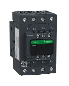 Stycznik LC1DT60AP7, 4bieg-4NO, 60A w AC1, cewka 230V 50/60 Hz, styki pom. 1NO+1NC