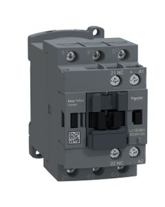 Stycznik Easy TeSys LC1E0901BD, 3bieg-3NO, 9A w AC3, 4kW, cewka 24V DC, styki pom. 1NC