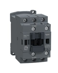 Stycznik Easy TeSys LC1E0910BD, 3bieg-3NO, 9A w AC3, 4kW, cewka 24V DC, styki pom. 1NO