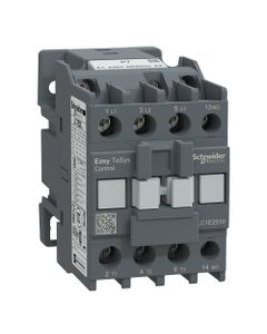 Stycznik Easy TeSys LC1E2510P7, 3bieg-3NO, 25A w AC3, 11kW, cewka 230V 50/60Hz, styki pom. 1NO