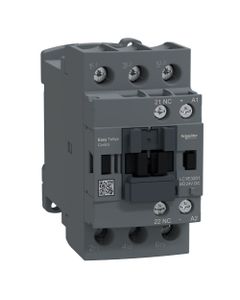Stycznik Easy TeSys LC1E3201BD, 3bieg-3NO, 32A w AC3, 15kW, cewka 24V DC, styki pom. 1NC