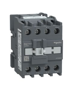 Stycznik Easy TeSys LC1E3810P7, 3bieg-3NO, 38A w AC3, 18.5kW, cewka 230V 50/60Hz, styki pom. 1NO