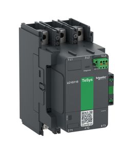 Stycznik LC1G225KUEN, 3bieg-3NO, 225A w AC3, 110kW, cewka 100-250V AC/DC, styki pom. 1NO+1NC, wersja standard