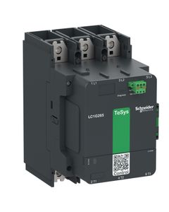 Stycznik LC1G330KUEN, 3bieg-3NO, 330A w AC3, 160kW, cewka 100-250V AC/DC, styki pom. 1NO+1NC, wersja standard
