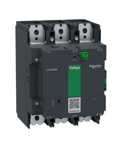 Stycznik LC1G630EHEN, 3bieg-3NO, 630A w AC3, 335kW, cewka 48-130V AC/DC, styki pom. 1NO+1NC, wersja standard