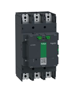 Stycznik LC1G800LSEA, 3bieg-3NO, 800A w AC3, 450kW, cewka 200-500V AC/DC, styki pom. 1NO+1NC, wersja rozszerzona