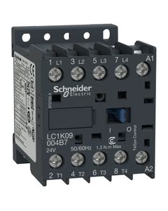 Stycznik LC1K09004B7, 4bieg-4NO, 20A w AC-1, 24V 50/60 Hz