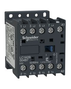Stycznik LC1K09004E7, 4bieg-4NO, 20A w AC-1, 48V 50/60 Hz