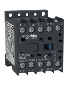 Stycznik LC1K0901B5, 3bieg-3NO, 9A w AC3, 4kW, cewka 24V 50Hz, styki pom. 1NC