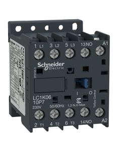 Stycznik LC1K0910B7, 3bieg-3NO, 9A w AC3, 4kW, cewka 24V 50/60Hz, styki pom. 1NO