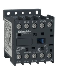 Stycznik LC1K1210F7, 3bieg-3NO, 12A w AC3, 5.5kW, cewka 110V 50/60Hz, styki pom. 1NO