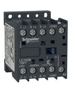 Stycznik LC1K1210P5, 3bieg-3NO, 12A w AC3, 5.5kW, cewka 230V 50Hz, styki pom. 1NO