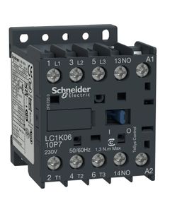 Stycznik LC1K1610B5, 3bieg-3NO, 16A w AC3, 7.5kW, cewka 24V 50Hz, styki pom. 1NO