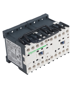 Stycznik nawrotny LC2K0901F7, 3bieg-3NO, 9A, 4kW w AC-3, 110V 50/60 Hz, styki pom. 1NC
