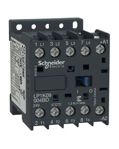 Stycznik LP1K12004BD, 4bieg-4NO, 20A w AC-1, 24V DC