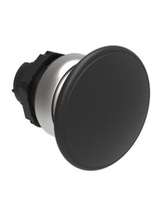 Platinum, przycisk grzybkowy LPCB6142 czarny fi40, monostabilny, napęd bez ramki