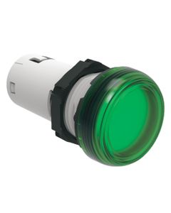 Platinum, lampka sygnal. LPMLB3 zielona, LED 24V AC/DC, monoblok