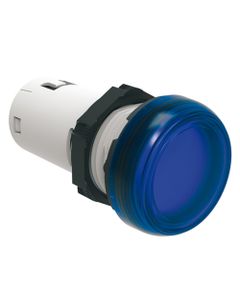 Platinum, lampka sygnal. LPMLB6 niebieska, LED 24V AC/DC, monoblok
