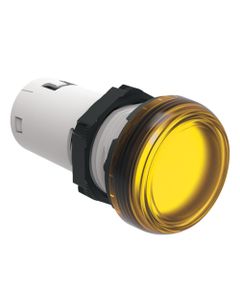 Platinum, lampka sygnal. LPMLM5 żółta, LED 230V AC, monoblok