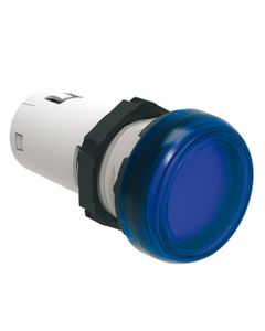 Platinum, lampka sygnal. LPMLM6 niebieska, LED 230V AC, monoblok