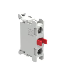 Blok styków LPXCB01, 1NC szynowy, do kaset LPZ serii Platinum, zaciski śrubowe