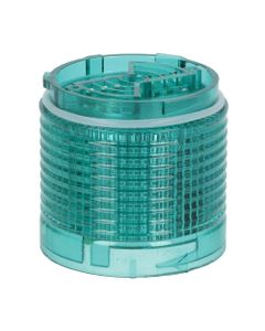 Moduł świetlny LTN50ML3, fi 50mm, 24V DC, zielony LED, światło stałe lub migające, do kolumn świetlnych LTN50