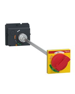 Napęd obrotowy na drzwi LV429340T żółto-czerwony do ComPacT NSX100-250, CVS