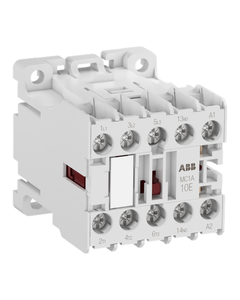 Stycznik MC1A310AT1, 3bieg-3NO, 9A w AC3, 4kW, cewka 24V 50/60Hz, styki pom. 1NO