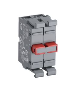 Blok styków MCB-02, 2NC, zaciski śrubowe, do serii MP, MT, MJ, M..S, KP6
