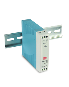 Zasilacz impulsowy MDR-10-24, 10W, 24VDC 0.42A, zasil. 85-264VAC, ob. tworzywo