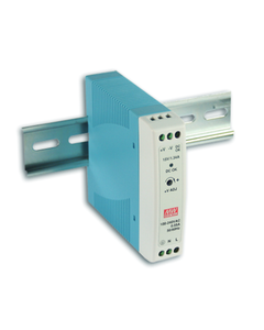 Zasilacz impulsowy MDR-20-24, 20W, 24VDC 1A, zasil. 85-264VAC, ob. tworzywo