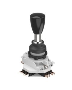 Manipulator (Joystick) MJ2, 2-poz. powrotny, 2x(1NC+1NO), EAO