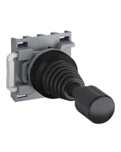 Manipulator (Joystick) MJS7-40B z blokadą, 2 pozycje stabilne, kołnierz plastikowy, napęd z ramką