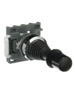 Manipulator (Joystick) MJS8-60B z blokadą, 2 pozycje chwilowe, kołnierz metalowy, napęd z ramką