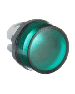 Lampka sygnalizacyjna ML1-100G zielona, głowica lampki bez ramki i źródła światła