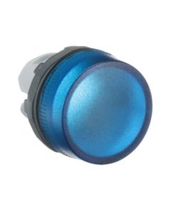 Lampka sygnalizacyjna ML1-100L niebieska, głowica lampki bez ramki i źródła światła